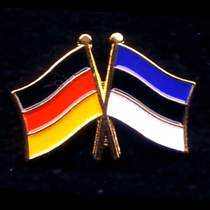 Krawattenspange Deutschland/Estland