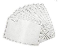 Filterpad für IPA Mundschutz blau 5-lagig, 2 Stück